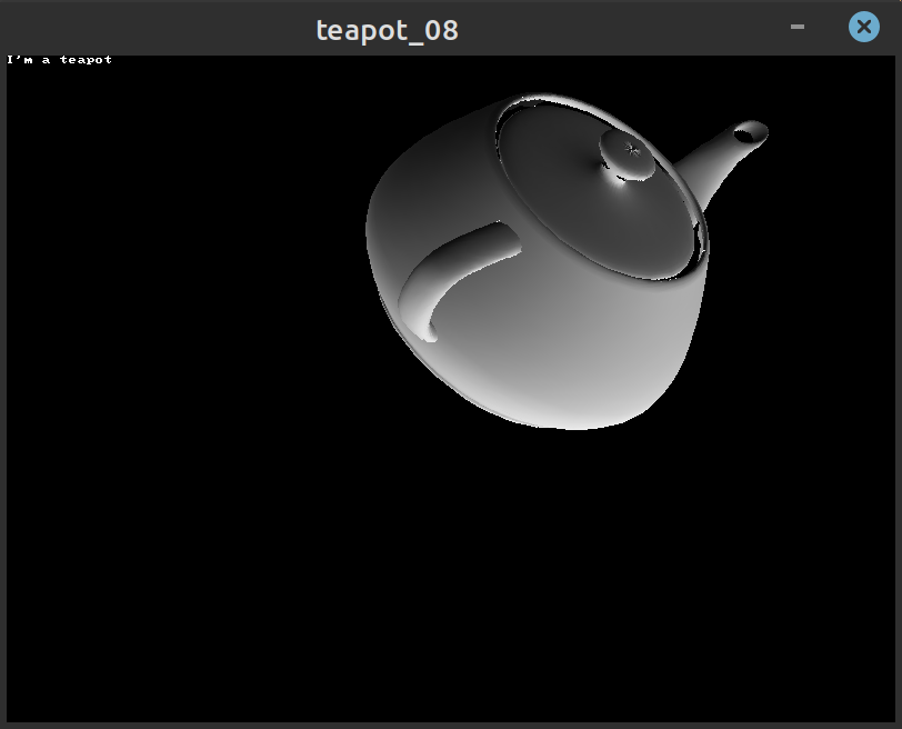 Z-buffer result
